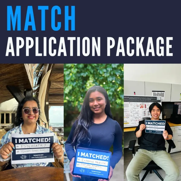 Match Application Package An image illustrating the Match Application Package, providing essential resources and tools for applicants in the matching process.
