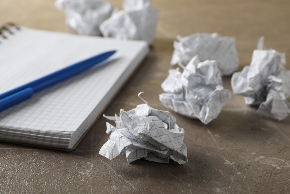 A picture containing table, paper, indoor, plastic Description automatically generated