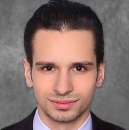 An image featuring Husam, the Chief Neurosurgery Resident at the University of Pittsburgh. This image highlights Husam's esteemed position and expertise, showcasing the high level of professional experience available through The Match Guy services.