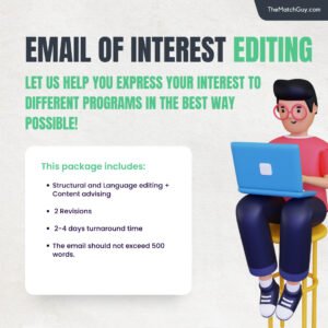 Email of Interest Editing An image illustrating the process of editing an email of interest, highlighting the importance of precise and thoughtful revisions to craft a compelling and professional email.