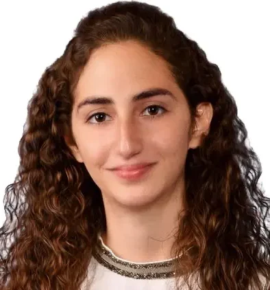 Nour Gebara, MD An image showcasing Nour Gebara, MD, a PGY-4 Pediatric Critical Care Fellow at Texas Children’s Hospital - Baylor College of Medicine, highlighting her professional journey and achievements.
