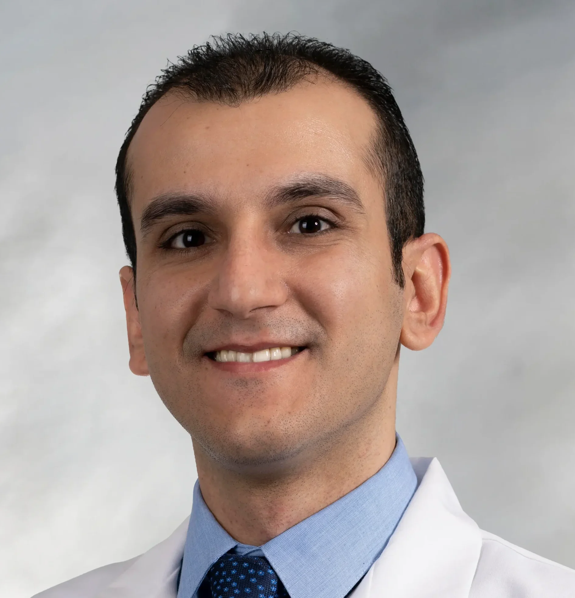 Samer Alkassis, MD An image showcasing Samer Alkassis, MD, a Hematology/Oncology Fellow at UCLA, highlighting his professional journey and achievements.