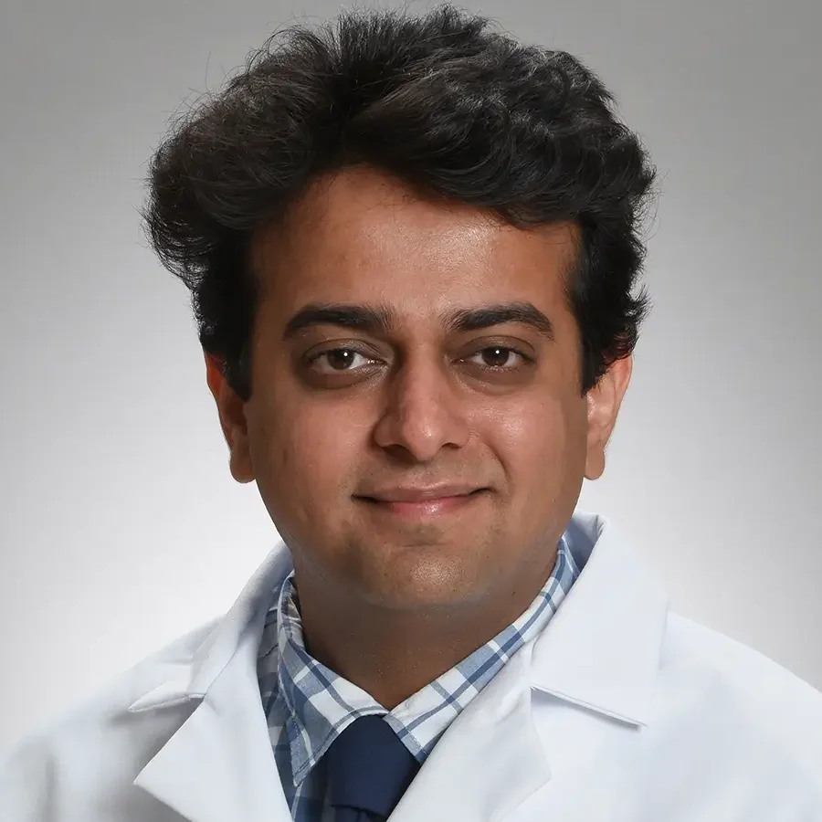 Yash Thakker, MD An image showcasing Yash Thakker, MD, a PGY-1 Family Medicine Resident at Doylestown Health, highlighting his professional journey and achievements.