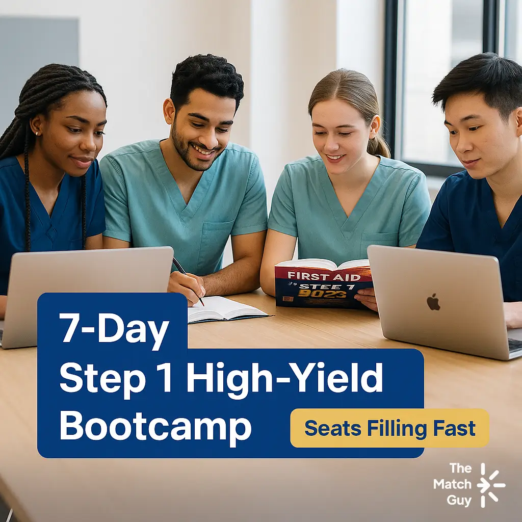 USMLE Step 1 High-Yield Course & Bootcamp 7-Day